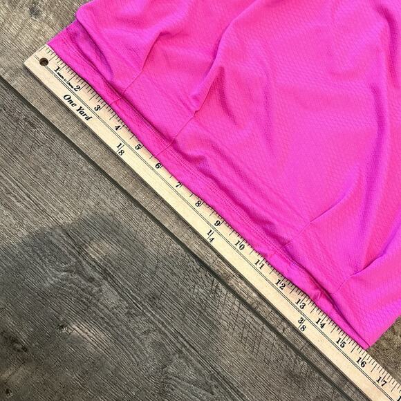 Ivivva Girls Pink Tank with Built-in Sports Bra Size 14 - Picture 3 of 7